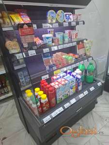 Oprema za MARKET-police,rashladne vitrine pult vaga stampač-upola cene